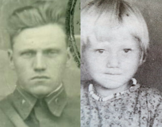 «Мы похожи?»: Дочь солдата впервые увидела фото отца, погибшего в 1945-м