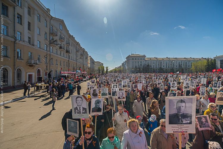Бессмертный полк прошел в Северодвинске